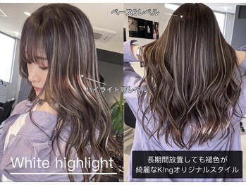 K!ng 髪質改善 highlight&extensions 高槻店