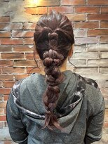 ヘアメイク エンデュー(hair make EnDeux) 編み下ろし