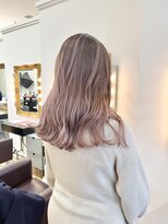 コワファースト  させぼ五番街店(COIFF1RST)&nbsp;くすみピンクバレイヤージュ