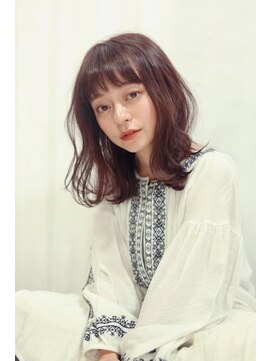 マグノリア オモテサンドウ(MAGNOLiA Omotesando) リラックスミディアムパーマ・・・HINATA