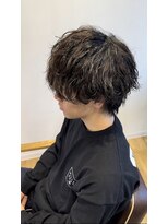 アメラボ 平針店(AmeLab)&nbsp;【ミニウルフ×緩めスクリューパーマ】ツイストスパイラルパーマ