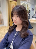 ロンドプランタン 恵比寿(Lond Printemps)&nbsp;外ハネワンカールで簡単！くびれレイヤーカット