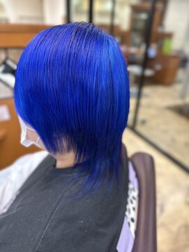 ピュア ポイント 和光店(PURE POINT) バイカラー/カラーミューズ/青髪/赤髪