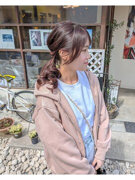 ヒカリス 東三国(HIKARIS) 笑顔溢れるインナーカラー/ヘアアレンジ/くるりんぱ