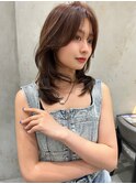 レイヤーカット韓国髪質改善トリートメント前髪縮毛矯正小顔黒髪