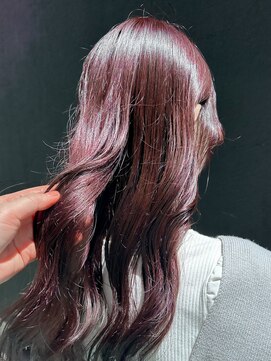 ラレイ ハラジュク(Lalei harajuku) 【白石】8トーン/ブリーチなし/チェリーレッド/暖色カラー