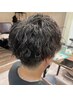メンズカット＋ツイストスパイラルパーマ＊￥10240
