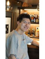 銀座 シノ 本店(shino)&nbsp;<理容室>メンズ　パーマ　アイロンパーマ　バーバースタイル