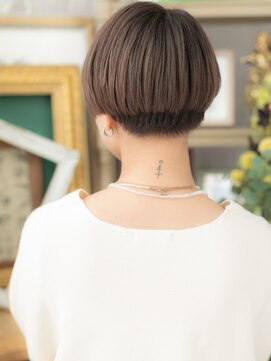 カバーヘア イヴ 戸頭店(COVER HAIR EVE) ■美髪グレージュカラー刈り上げショート308-8★戸頭20代30代