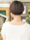 ■美髪グレージュカラー刈り上げショート308-8★戸頭20代30代