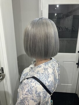 ゲーム 渋谷店(GAME) ダブルカラーホワイトカラーケアブリーチハイトーンカラー韓国