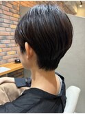 ステップボーンカット　ハンサムショート