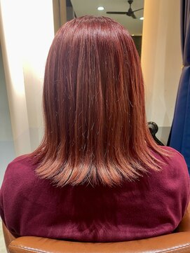 リベア トウキョウ 東大島店(Rever Tokyo) ブリーチピンク/前髪/こなれミディ/イメチェン[東大島/東大島駅]