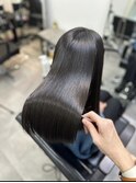 うる艶ストレート＋シアーブラック