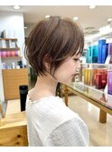 軽め丸みショート