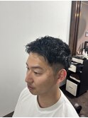 ツーブロック/束感ショートヘア/刈り上げ