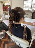 お出かけヘア