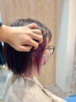 エヌアンドエー せんげん台店(N&A)&nbsp;さりげないインナーピンク　ぐっと垢抜ける大人ショート