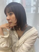 ロンドプランタン 恵比寿(Lond Printemps) ミニウルフレイヤーカット顔周り前髪韓国ショートボブ