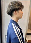 波巻き/スパイラル/無造作/マッシュ/メンズ