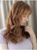 □フレンチカジュアル波巻きエアリーロング406越谷10代20代30代