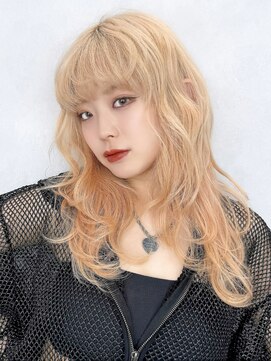 アルバム 池袋(ALBUM) パーマ風巻きロング_F0798