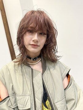 ラック 表参道(LUCK) グランジレイヤー/ラベンダーミルクティー/表参道/原宿/ブリーチ