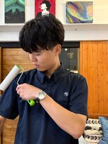 ツネ ヘアアンドヘッドスパ(TsuNE hair&head spa)&nbsp;ニュアンスパーマ　メンズマッシュ