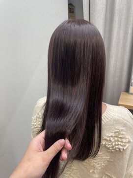 ナイアバイアヌエヌエ(naia by anuenue) バイオレットカラー×水素トリートメント