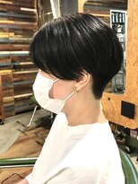 ゴーズゴードットビー 吉祥寺(go s go .b) 刈り上げかきあげショート/似合わせカット/デザインカラー