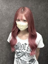 ルフレ 新宿三丁目(Reflet) 【manabu】レッドカラー×プルエクステ