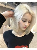 ハーパーズ 渋谷(harpers)&nbsp;ハイブリーチブロンドアッシュ