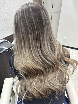 ベルヘアーデザイン 堺東(Belle hair Design) ハイライトレイヤーカットイルミナカラー20代30代40代堺東
