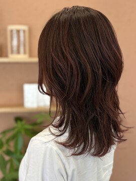 ジル(JILL) 【レイヤー】ウルフ ピンクブラウン 三重県/菰野