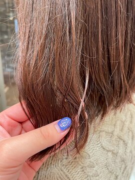 髪質改善/顔周りレイヤーカット/グレージュ[千葉/千葉駅]