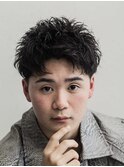 王道ショートアップバング