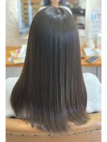 ヘアメイクアモーレ 光の森店(Hair Make Amore) 縮毛矯正×オリーブグレージュニュアンスカラー