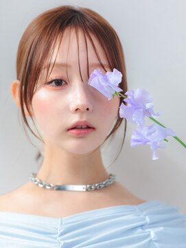 シエルバイアフロート(ciel by afloat) 【山田】小顔顔まわりカット シースルーバングヘアアレンジ