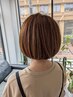 【白髪ぼかしハイライト】【KAORI】カット+ハイライト+TR ¥16400