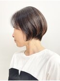 【松戸　松田】大人ショート　くびれふんわりショート