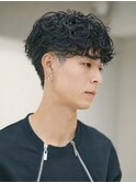 シャドウパーマ　韓国風パーマ　ルーズパーマ