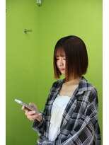オルコ(ORCO)&nbsp;髪質改善×切りっぱなしボブ