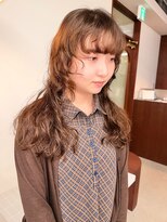 テトヘアー(teto hair)&nbsp;ロングパーマ ドライパーマ 顔まわりレイヤー