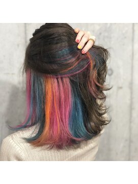 サロンドミルク 原宿(salon de MiLK) サロンドミルク デザインカラー マーブルインナー