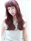 【Laetus】レッドローズ×デジタルパーマでゆるふわ愛され女子に