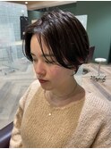 【松根担当ショートボブ】大人かわいい美シルエットショート