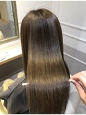 大宮髪質改善＊アッシュベージュ艶カラー