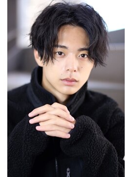 リップス 自由が丘(LIPPS) 【ソフトスパイラルパーマ】冬のおしゃれセンターパート