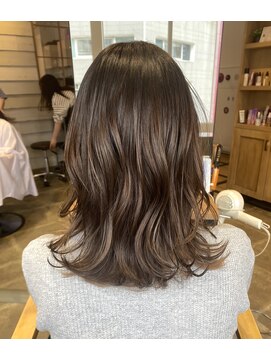 ラボヌールヘアーレーヴ 池袋店(La Bonheur hair reve) 【reve臺本】ブリーチなし透明感ベージュ☆【池袋美容室】