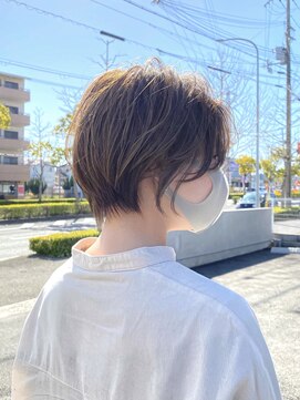 メラク バイ コア(Merak by CoRe.gn) 朝楽ショート/ショートカット/ショートヘアの完成!@30代40代50代
